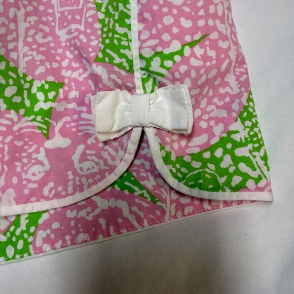 Lilly Pulitzer Cosette Skort – Limeade “Cheat Ya” – Size 00 – EUC – Bow Hem - Picture 3 of 11